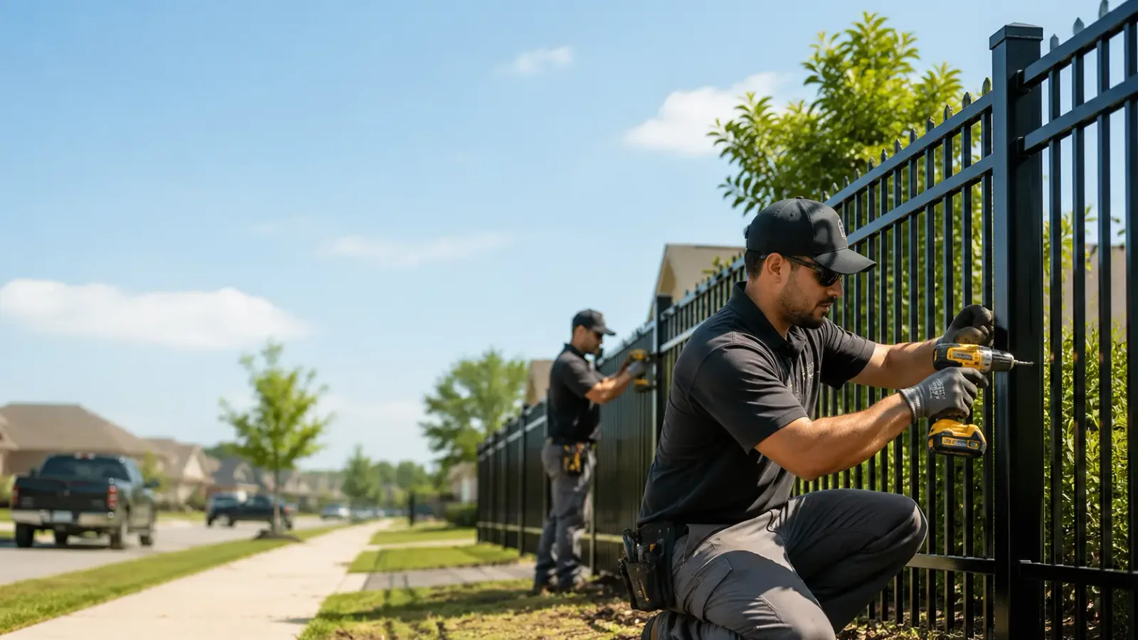 Metal Fence Installation in Ebensburg, PA
